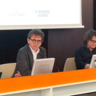 A sinistra l’attuale presidente di Cogesi, il braidese Emanuele Di Caro