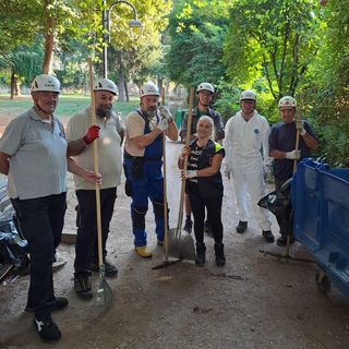 Volontari all'opera a Mondovì