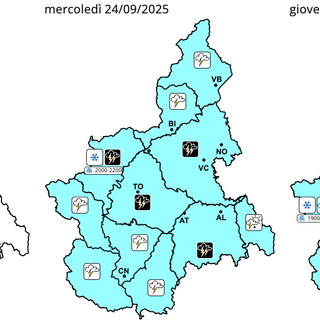 Ancora allerta sulle valli Belbo e Bormida. Domani temporali moderati o forti su rilievi sudoccidentali e pianure