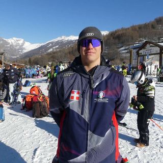 Francesco Sadowski, nono assoluto e primo tra gli Aspiranti nel secondo slalom Fis di Bardonecchia