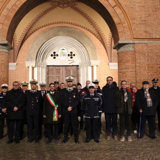 Alba, la Polizia municipale ha festeggiato il protettore San Sebastiano