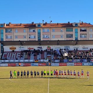 Le formazioni in campo per Cuneo-Alessandria, al Paschiero lo scorso 11 gennaio