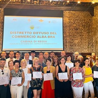 Nella foto il gruppo degli imprenditori ammessi al bando 2023