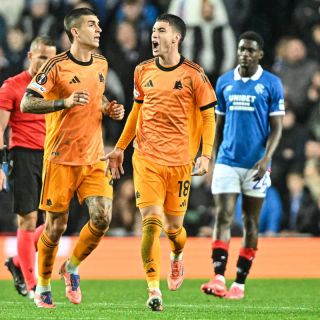 La Roma vince a Glasgow 2-0, reti di Soulè e Pellegrini