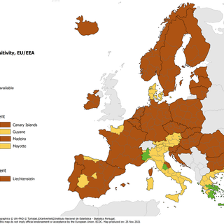 Positivi su tamponi: Piemonte e Umbria uniche regioni italiane ancora "in verde"
