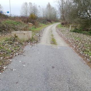 In strada Riondello i new jersey sono stati spostati In strada Riondello i new jersey sono stati spostati