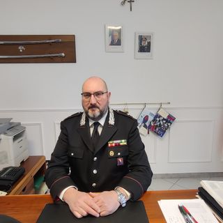 Il tenente colonnello Lorenzo Repetto, comandante della Compagnia dei Carabinieri di Bra