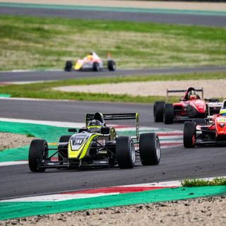 Saul Gorlato in azione al Mugello