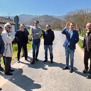 Un'immagine del sopralluogo