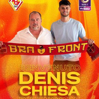 Calcio, serie C: al Bra arriva Denis Chiesa come difensore centrale