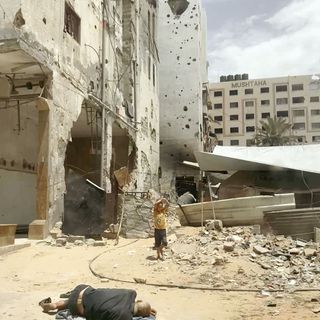 Le immagini di Martina Marchiò che testimoniano la distruzione a Gaza