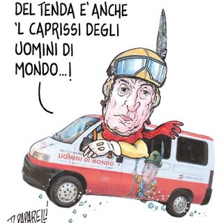Gli Uomini di Mondo alla "Cuneo - Tenda" di auto storiche
