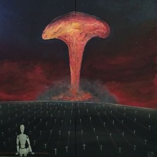 Opera del pittore braidese Franco Gotta