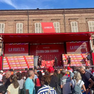 La presentazione di Torino de La Vuelta