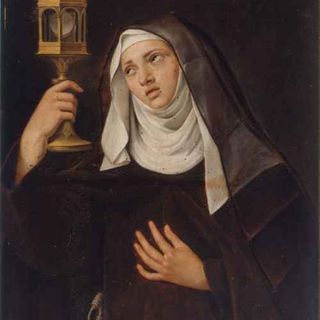 Santa Chiara, dipinto di Paolo Agelli (1777) Santa Chiara, dipinto di Paolo Agelli (1777)