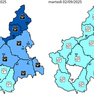 Mappa di Arpa Piemonte
