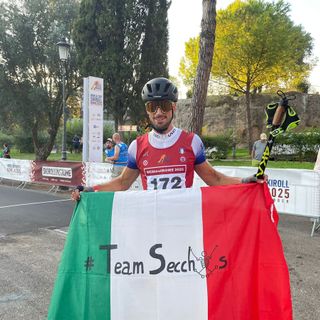 Becchis nella sprint di Roma - credits immagini di Fondo Italia