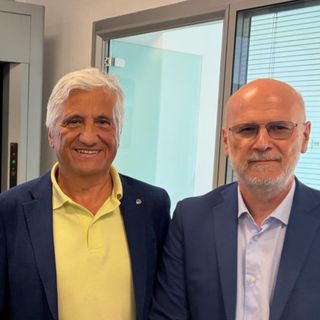 Da sinistra Danilo Rinaudo e Luigi Barbero