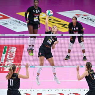Uno scatto relativo al Trofeo House of Volley