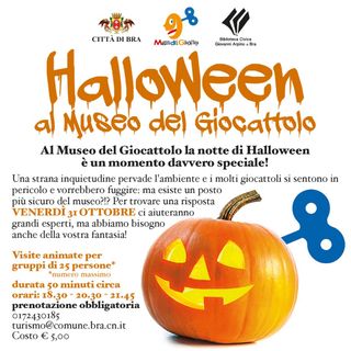 Ad Halloween giocattoli in fuga dal museo di Bra