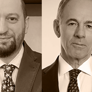 Carlo Stagnaro e Alberto Saravalle, autori del saggio "Capitalismo di guerra" Carlo Stagnaro e Alberto Saravalle, autori del saggio "Capitalismo di guerra"