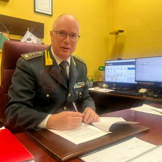 Da un mese alla guida delle Fiamme Gialle: "Porto questa divisa come impegno verso la collettività"