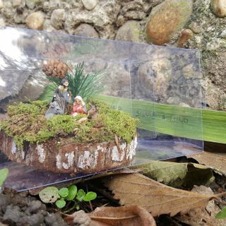 Un presepe ai giardini della Rocca