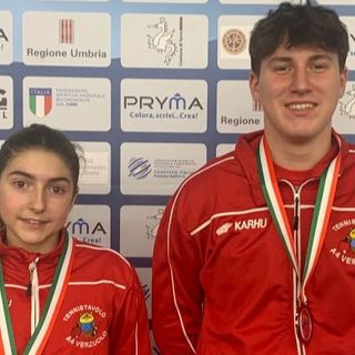 TENNISTAVOLO / Bronzo per i verzuolesi Alice Rivoira e Simone Garello nel torneo giovanile di Terni TENNISTAVOLO / Bronzo per i verzuolesi Alice Rivoira e Simone Garello nel torneo giovanile di Terni