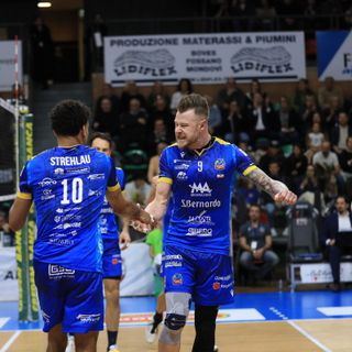 La grinta di Ivan Zaytsev, Mvp della partita con Monza (Foto Beatrice Bramardi)