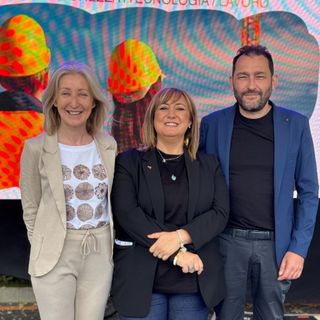 (Da sinistra: Laura Blua direttore, Elena Lovera presidente, Nicola Gagino vicepresidente di Formedil Cuneo)