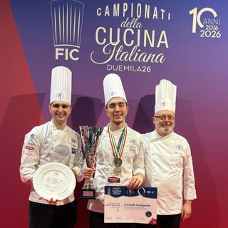 Campionati della Cucina Italiana, il cuneese Leonardo Castagnotto conquista il secondo posto Campionati della Cucina Italiana, il cuneese Leonardo Castagnotto conquista il secondo posto