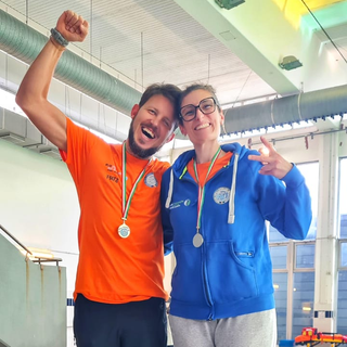 Paolo Frigo ed Elisa Piccino