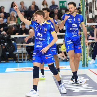 Occasione di visibilità per il giovane Matteo Bonomi nella partita di Trento (Foto Beatrice Bramardi)