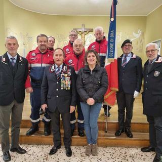 In foto una delegazione del gruppo ANC di Bra