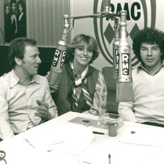 Gabriella Giordano a RMC con Roberto Arnaldi e Riccardo Cocciante