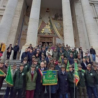 La festa sociale del gruppo Alpini di Bra