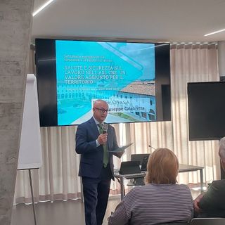 Giuseppe Calabretta, direttore dello S.Pre.S.A.L dell'Asl Cn2 Giuseppe Calabretta, direttore dello S.Pre.S.A.L dell'Asl Cn2