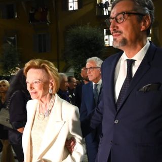 Giovanni Ferrero con la madre Maria Franca