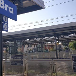 La stazione ferroviaria di Bra