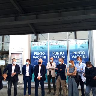La recente inaugurazione del punto vaccinale al Movicentro