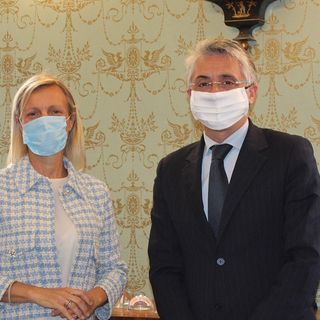 Un'immagine del 10 giugno 2020: la nomina di Carlotta Boffa alla carica di vicesindaco (foto Gisella Divino)