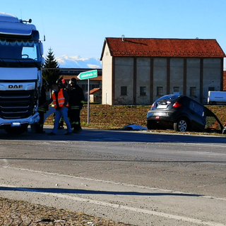 La scena dell'incidente