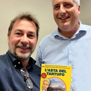Il giornalista e scrittore Gian Maria Aliberti Gerbotto con Federico Borgna, ex sindaco di Cuneo ed ex presidente della Provincia