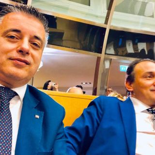 Franco Graglia con Alberto Cirio