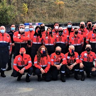 I volontari dell'Associazione Nazionale Carabinieri