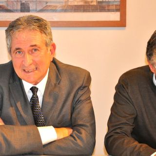 L'assessore Marco Marcarino col sindaco Carlo Bo (foto)