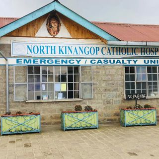 Il North Kinangop Hospital, nell'omonimo altipiano keniota