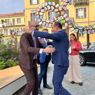 Alberto Cirio e Luca Robaldo, presidenti rispettivamente di Regione e Provincia