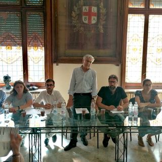 La compagine di Uniti per Alba (archivio)