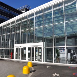 L'ingresso Verduno del nuovo ospedale